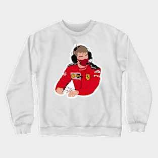 Robert Shwartzman testing for Scuderia Ferrari Crewneck Sweatshirt